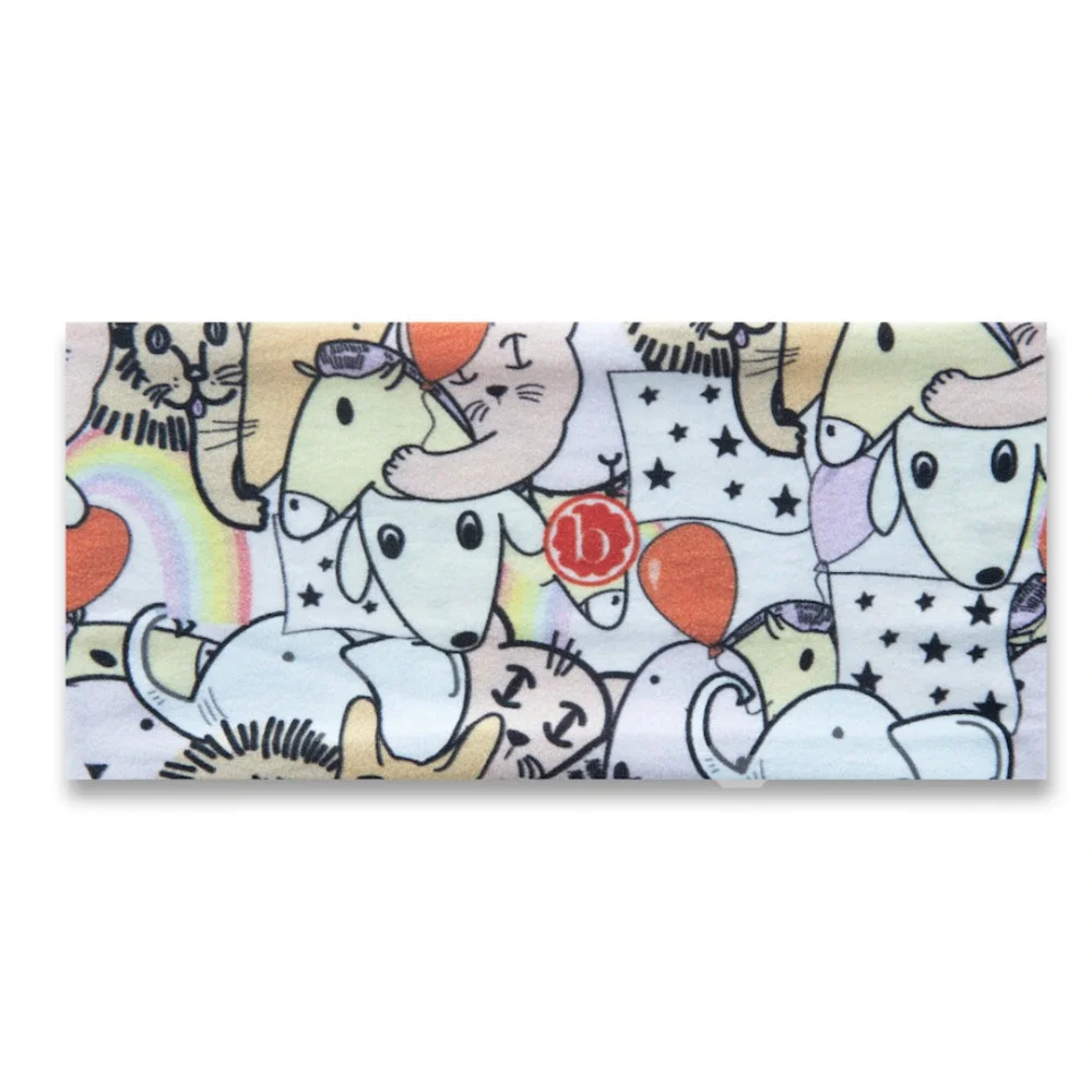 Baby Bling Print Knot Headband In Group Hug​​​​​​​​​​​​